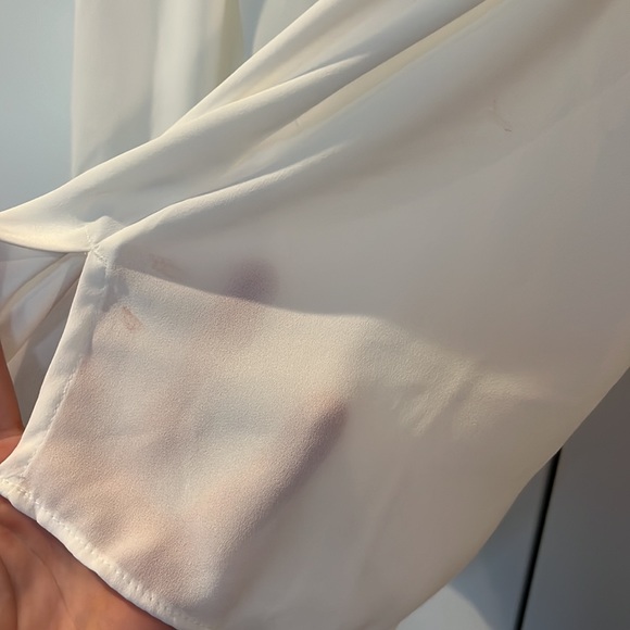 White J. Crew Blouse size XXS - Picture 7 of 7